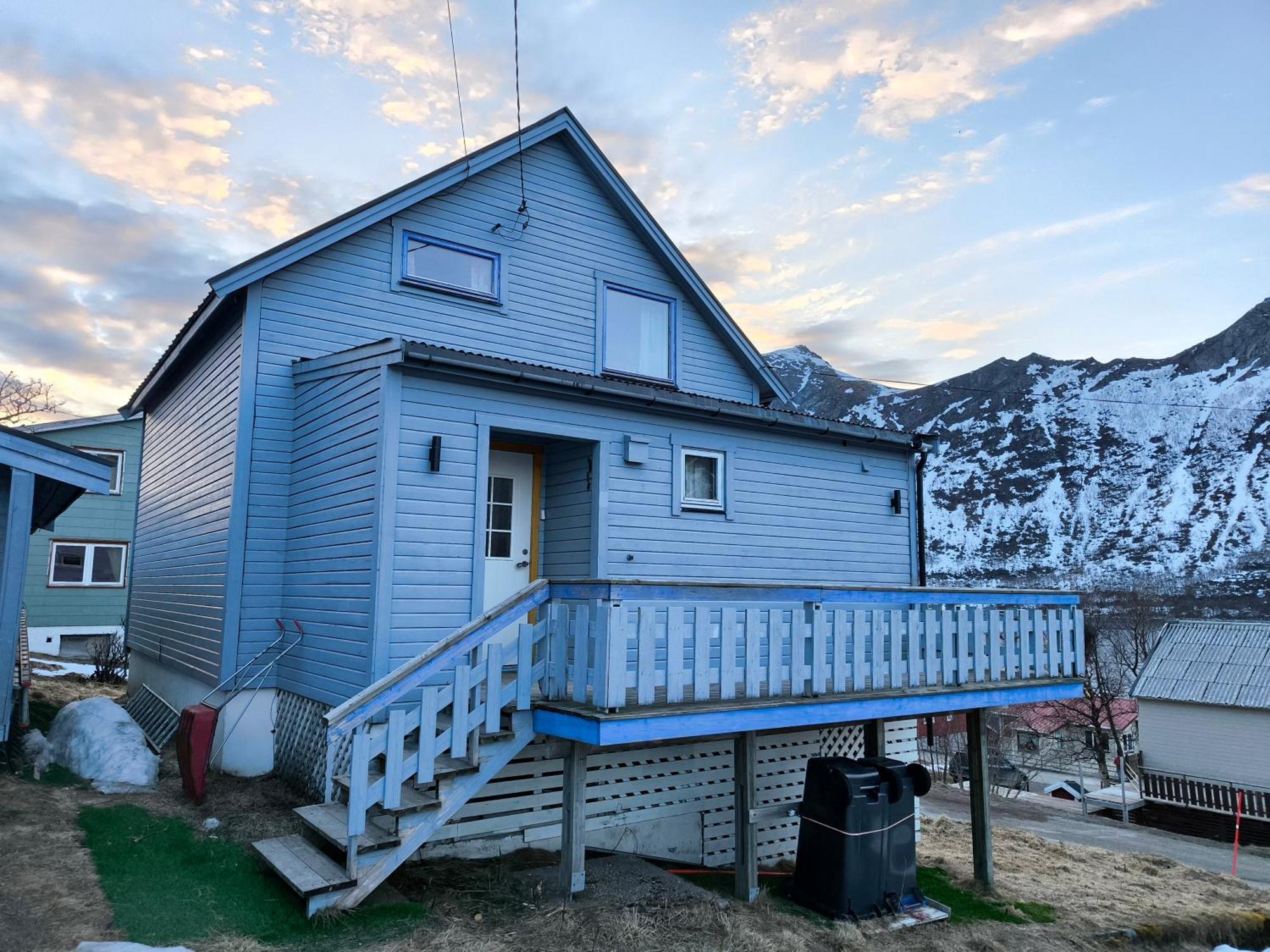 Hus Gryllefjord Villa Buitenkant foto